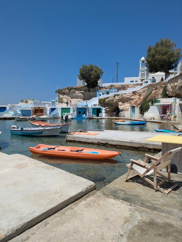 Mandrakia, villaggio pescatori milos