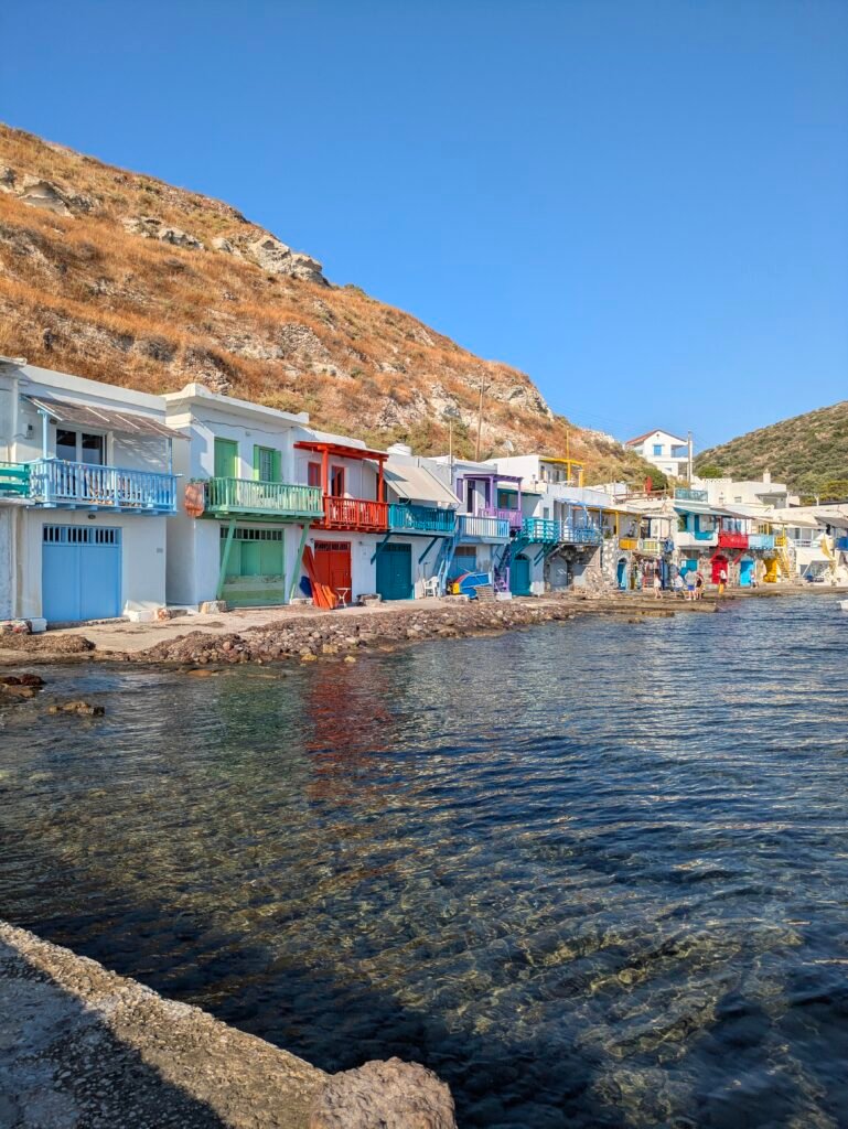 klima, villaggio pescatori milos